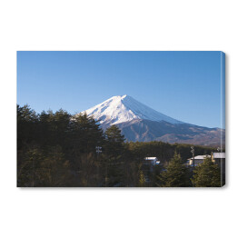 Obraz na płótnie Góra Fuji w ciągu dnia, Japonia