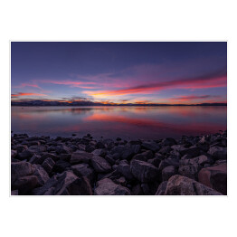 Plakat Panorama Lake Tahoe Sunset