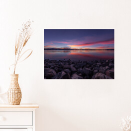 Plakat Panorama Lake Tahoe Sunset