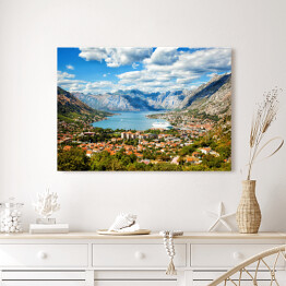 Obraz na płótnie Kotor w piękny letni dzień, Czarnogóra