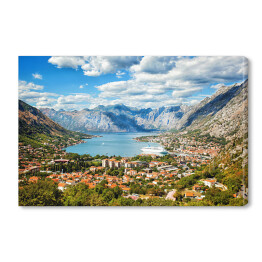 Obraz na płótnie Kotor w piękny letni dzień, Czarnogóra
