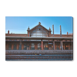 Obraz na płótnie Stacja kolejowa Almeria, Andaluzja