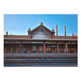 Plakat Stacja kolejowa Almeria, Andaluzja