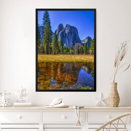 Obraz w ramie Cathedral Rock, Park Narodowy Yosemite