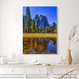 Obraz na płótnie Cathedral Rock, Park Narodowy Yosemite