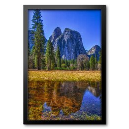 Obraz w ramie Cathedral Rock, Park Narodowy Yosemite