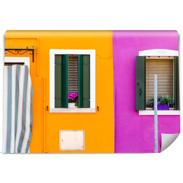 Fototapeta Kolorowa wyspa Burano, Wenecja