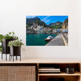 Plakat Wybrzeże Amalfi, Włochy