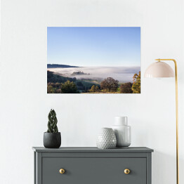 Plakat Mgła nad Jeziorem Oroville, Kalifornia