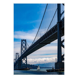Plakat samoprzylepny Oakland, Kalifornia - most