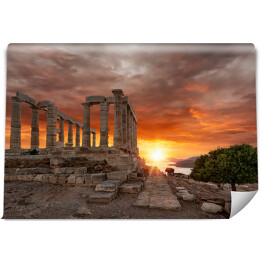 Fototapeta samoprzylepna Świątynia Posejdona, Ateny, Grecja