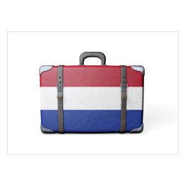 Flaga Holandii na walizce 