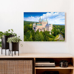 Obraz na płótnie Zamek Bojnice na Słowacji