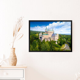 Obraz w ramie Zamek Bojnice na Słowacji