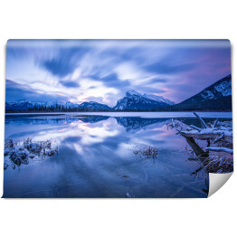 Fototapeta Jezioro Banff zimą