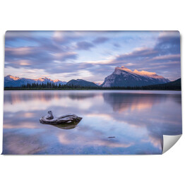 Fototapeta samoprzylepna Krajobraz Banff w pastelowych barwach