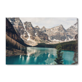 Obraz na płótnie Jezioro Moraine, Park Narodowy Banff w Albercie w Kanadzie