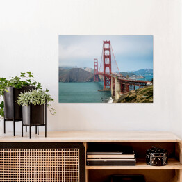 Plakat Golden Gate Bride, USA