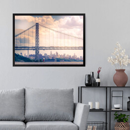 Obraz w ramie Most Williamsburg, Nowy Jork