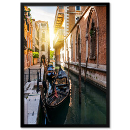 Plakat w ramie Piękna Wenecja latem, Włochy, Europa