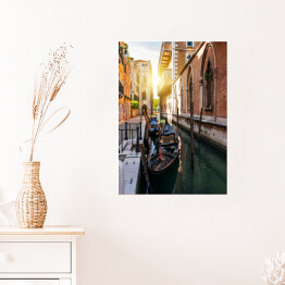 Plakat Piękna Wenecja latem, Włochy, Europa