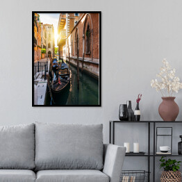 Plakat w ramie Piękna Wenecja latem, Włochy, Europa
