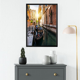 Obraz w ramie Piękna Wenecja latem, Włochy, Europa