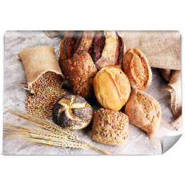 Różne rodzaje chleba i bułek 