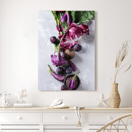 Obraz na płótnie Purpurowe warzywa