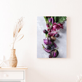 Obraz na płótnie Purpurowe warzywa