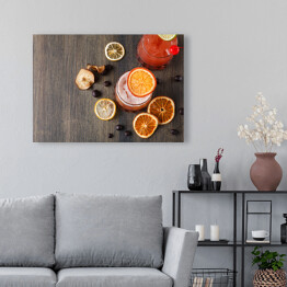 Obraz na płótnie Pomarańczowy koktajl margarita 