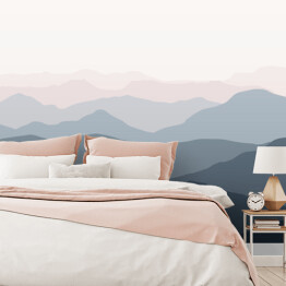 Fototapeta winylowa zmywalna Górski minimalistyczny krajobraz