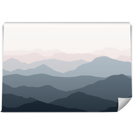 Fototapeta winylowa zmywalna Górski minimalistyczny krajobraz