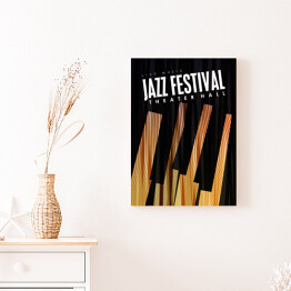Obraz na płótnie Jazz Festival - keyboard