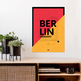 Plakat Typografia - Berlin