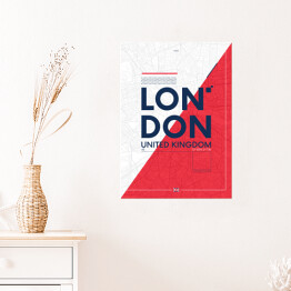 Plakat Typografia - Londyn