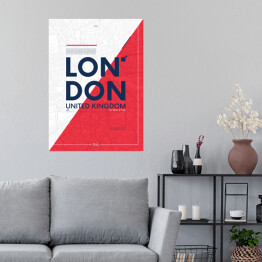 Plakat Typografia - Londyn