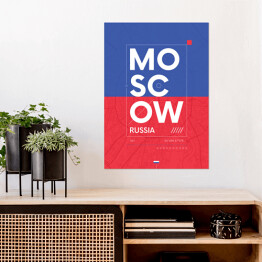 Plakat Typografia - Moskwa