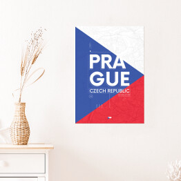 Plakat Typografia - Praga