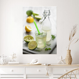 Plakat samoprzylepny Lemoniada z cytryną