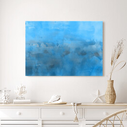 Obraz na płótnie Błękitna laguna - motyw ombre