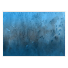Plakat samoprzylepny Zimowe kolory - abstrakcja 