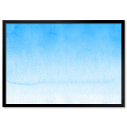 Plakat w ramie Błękit nieba - efekt ombre