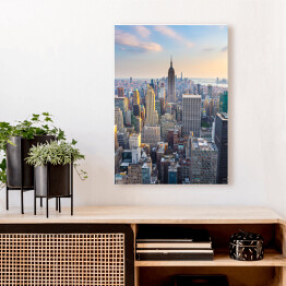 Obraz na płótnie Nowy Jork - poranny widok na miasto