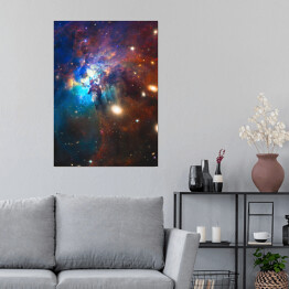 Plakat Gwiazdy i galaktyka 