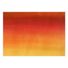 Plakat Zachód słońca - abstrakcja