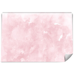 Fototapeta winylowa zmywalna Pastelowa różowa akwarela ombre