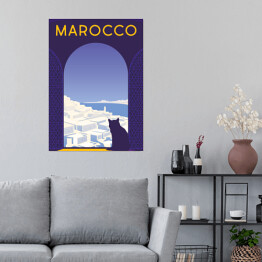 Podróżnicza ilustracja - Maroko