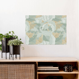 Plakat samoprzylepny William Morris - "Flower Garden"