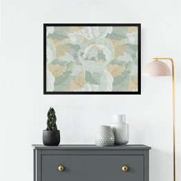 Obraz w ramie William Morris - "Flower Garden"